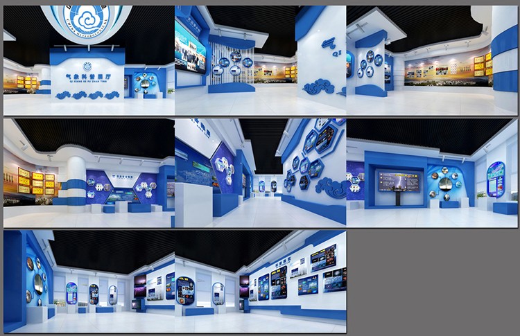 展廳設計的色調(diào)搭配原則介紹