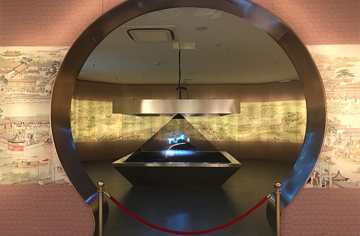 全息幻影成像柜